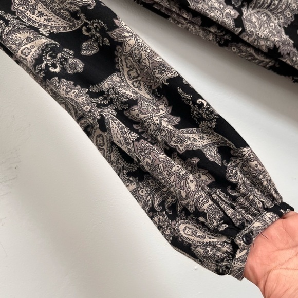Zara Paisley Tiered Boho Dress - Picture 6 of 6